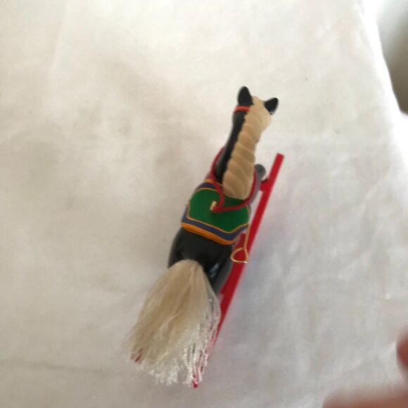 VTG Hallmark Keepsake Collector Series Christmas Ornament 1996 Rocking Horse - Picture 10 of 11